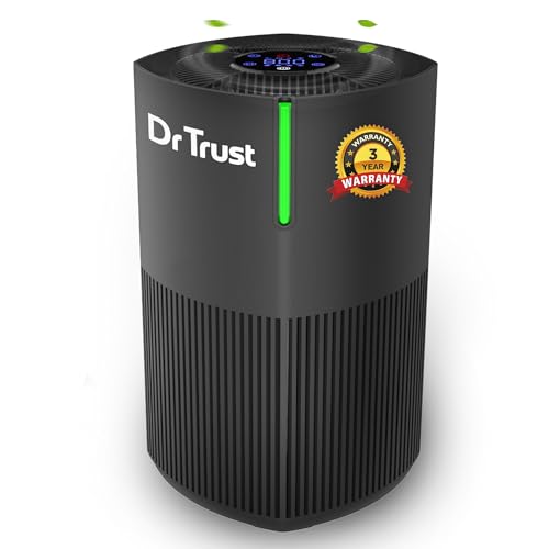 Dr Trust USA Zurich Air Purifier with True HEPA Filter & UV Ligh