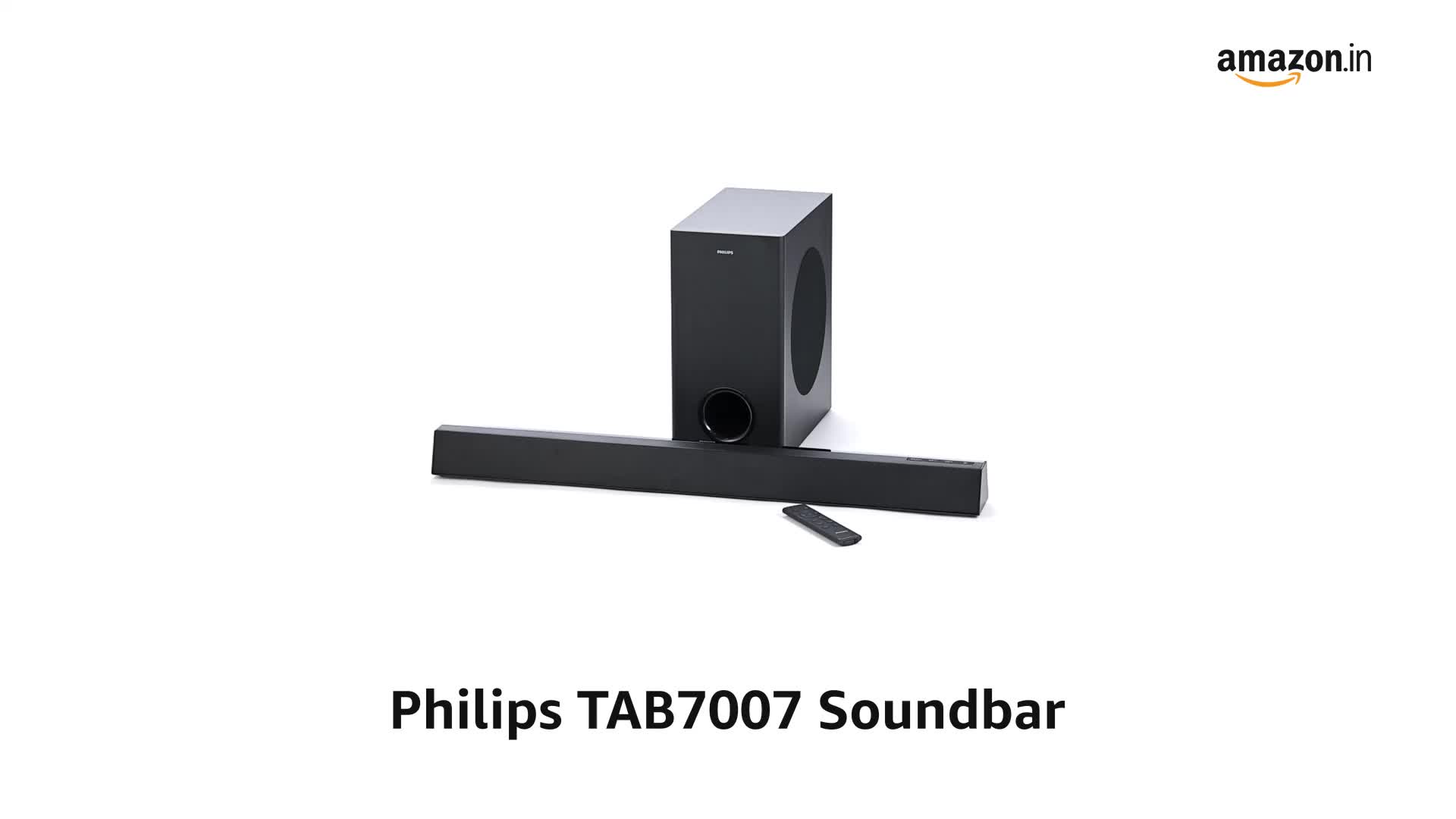 PHILIPS TAB7007 2.1 CH 240W Dolby Digital Plus Bluetooth Soundbar