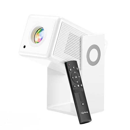 Lifelong Electronics Lightbeam 2 Pro Smart Projector | Android, 1080P HD Native&4K Ultra HD Support,4000 Lumens| ‎70 Watts|for Room&Outdoors|