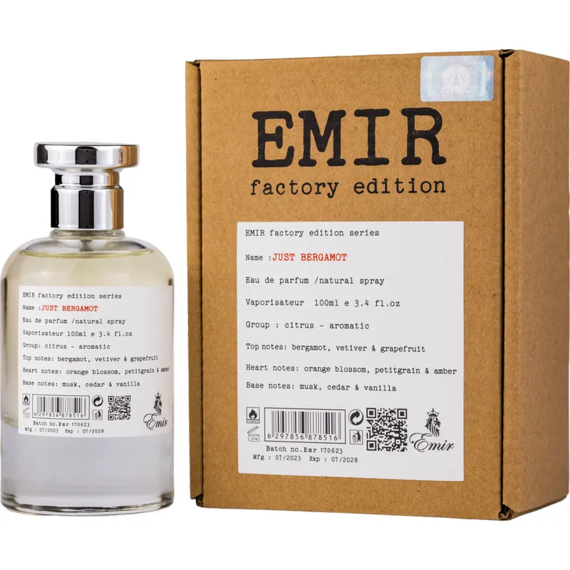 P.C EMIR JUST BERGAMOT (EDP 100ml)